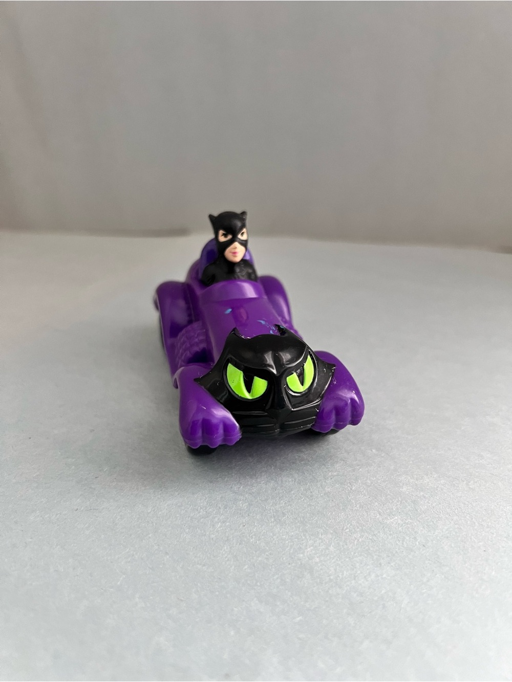 Vintage Catwoman 1991 Batman Car Toy - DC Comics McDonald's Happy Meal Toy 90s -